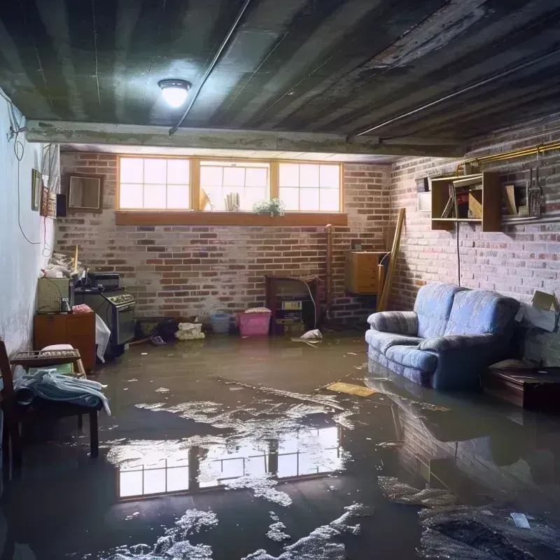 Flooded Basement Cleanup in La Huerta, NM